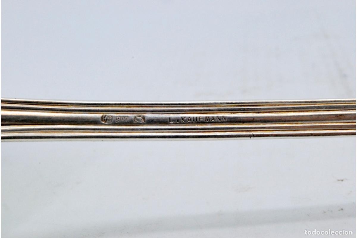 Antig&uuml;edades: Cuchar&oacute;n de sopa de plata - Foto 5