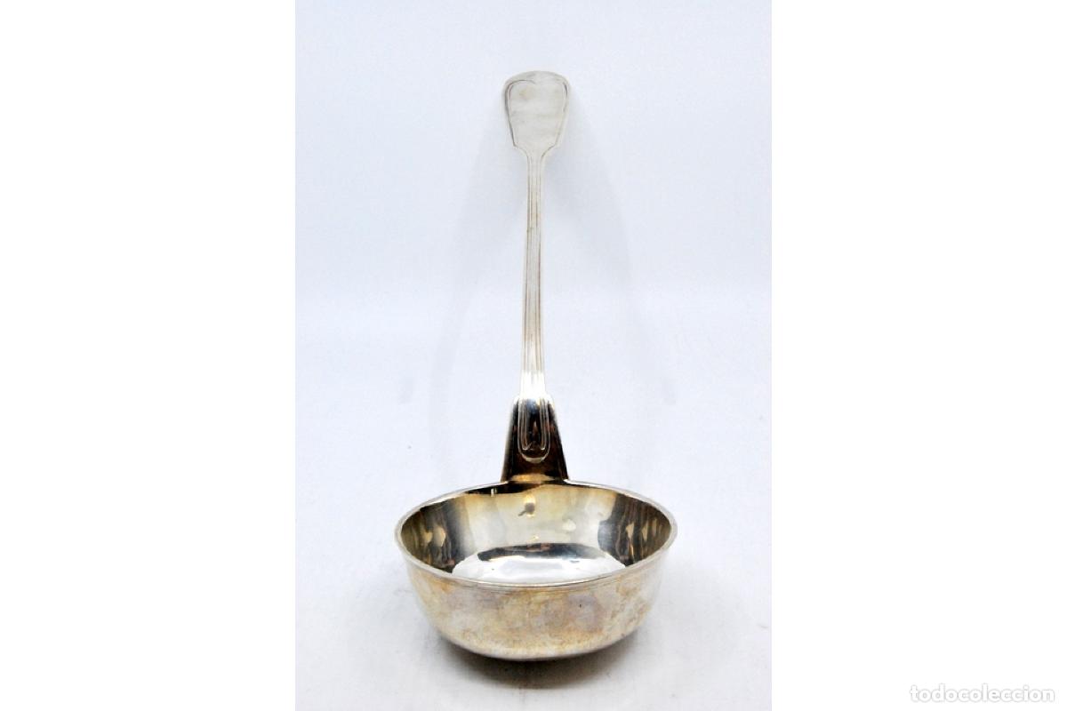Antig&uuml;edades: Cuchar&oacute;n de sopa de plata - Foto 6
