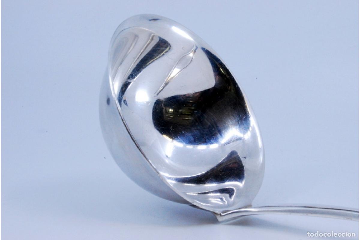Antig&uuml;edades: Cuchar&oacute;n de sopa de plata - Foto 4