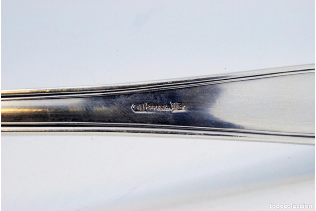 Antig&uuml;edades: Cuchar&oacute;n de sopa de plata - Foto 6