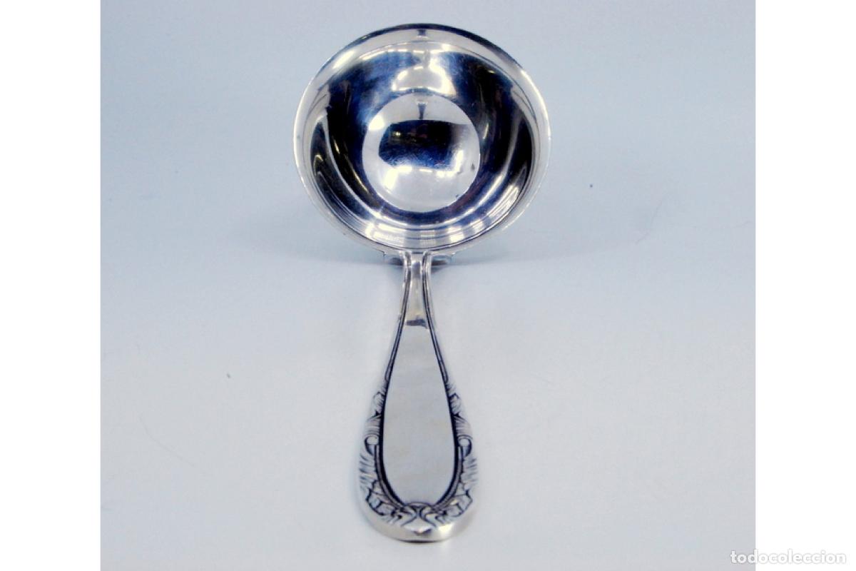 Antig&uuml;edades: Cuchar&oacute;n de sopa de plata - Foto 8