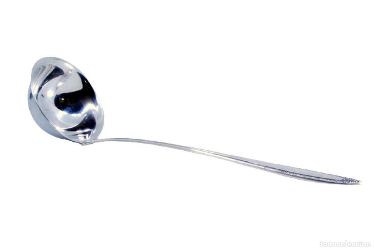 Antig&uuml;edades: Cuchar&oacute;n de sopa de plata - Foto 1