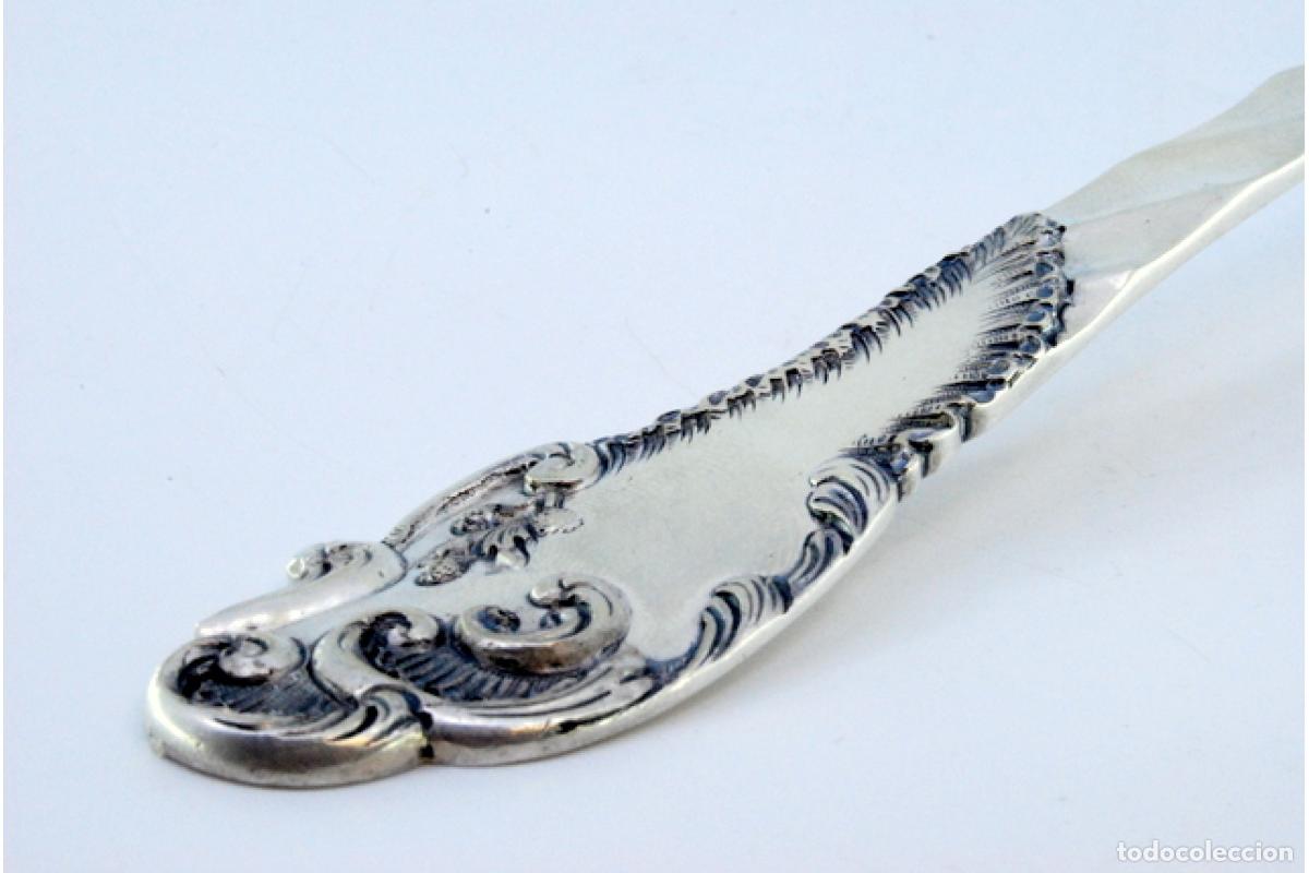 Antig&uuml;edades: Cuchar&oacute;n de sopa de plata - Foto 5