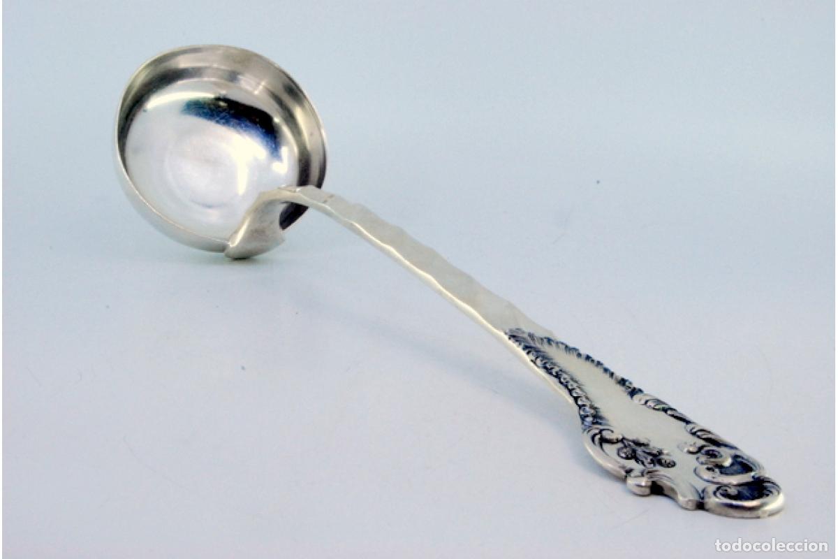 Antig&uuml;edades: Cuchar&oacute;n de sopa de plata - Foto 6