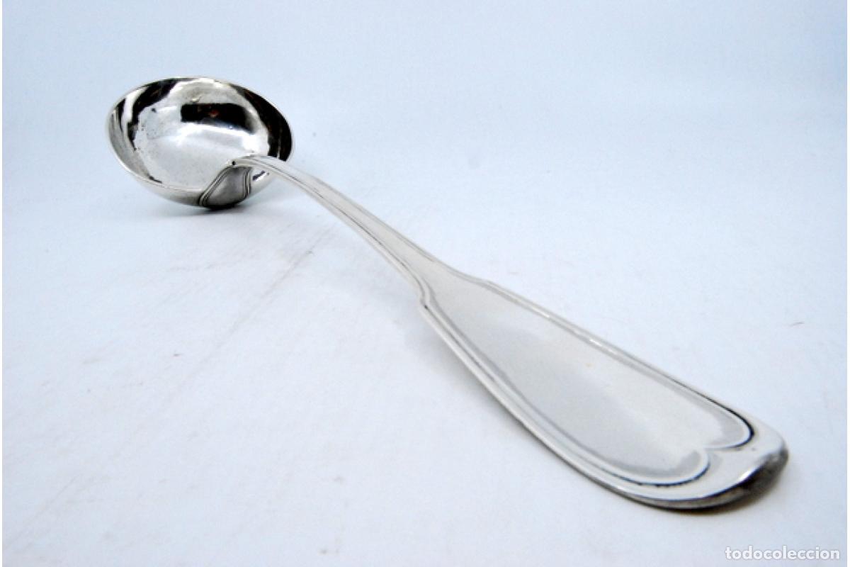 Antig&uuml;edades: Cuchar&oacute;n de sopa de plata - Foto 3