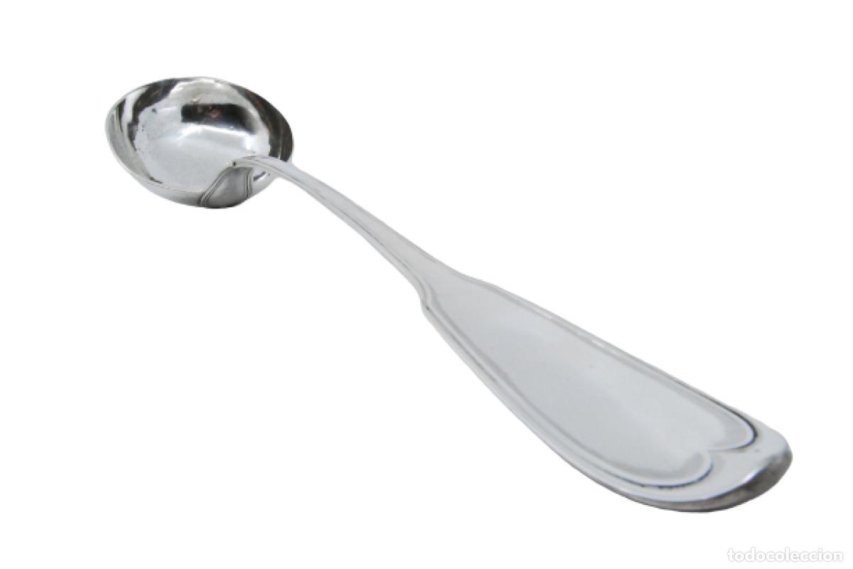 Antig&uuml;edades: Cuchar&oacute;n de sopa de plata - Foto 1