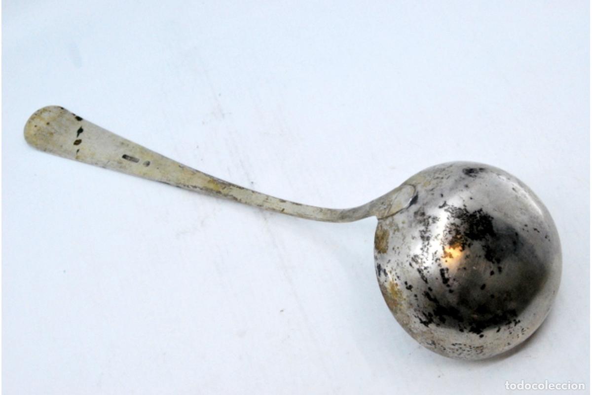 Antig&uuml;edades: Cuchar&oacute;n de sopa de plata - Foto 6