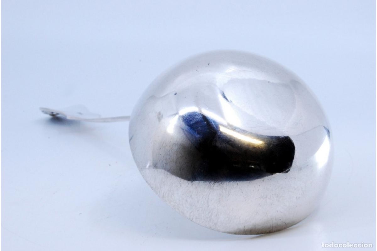 Antig&uuml;edades: Cuchar&oacute;n de sopa de plata - Foto 6