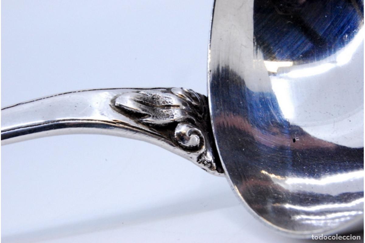 Antig&uuml;edades: Cuchar&oacute;n de sopa de plata - Foto 7