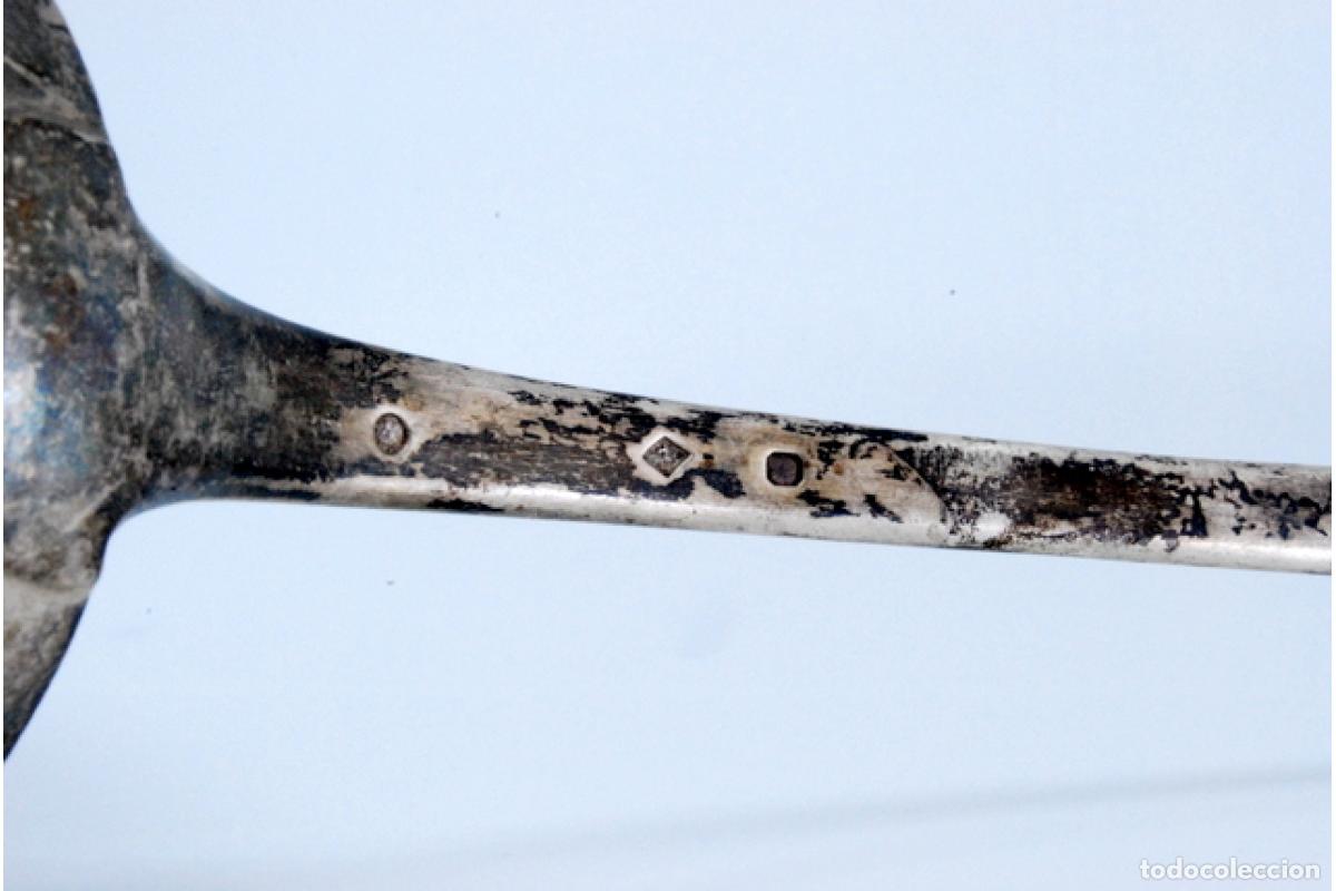 Antig&uuml;edades: Cuchar&oacute;n de sopa de plata - Foto 4
