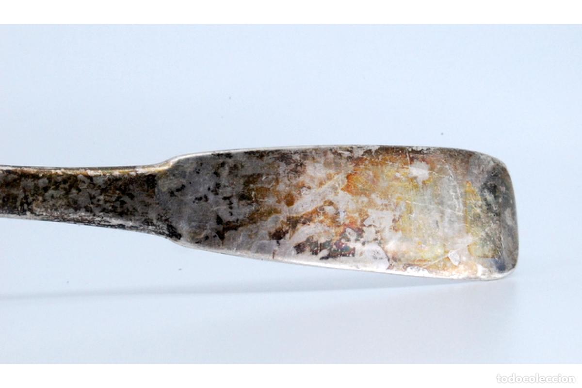 Antig&uuml;edades: Cuchar&oacute;n de sopa de plata - Foto 5