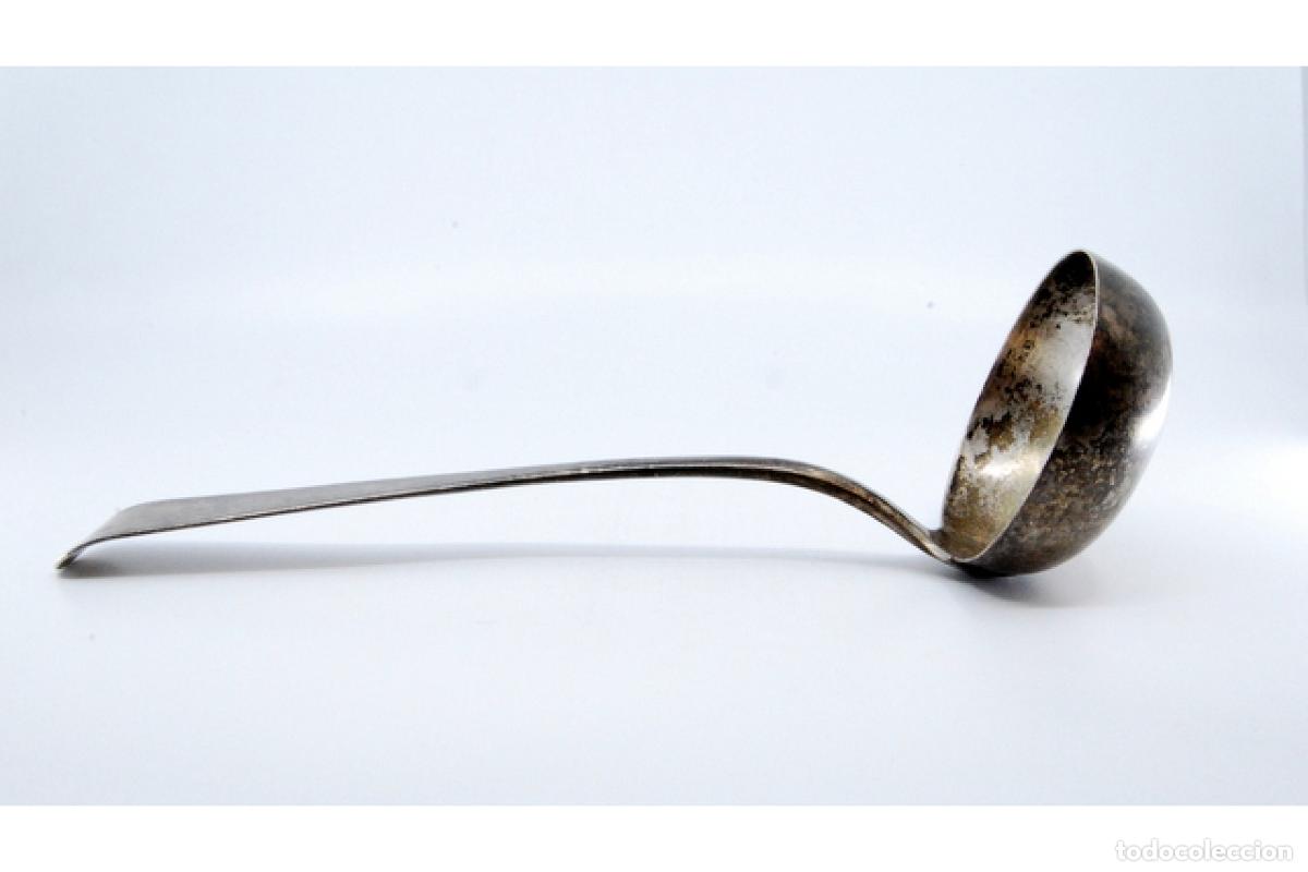 Antig&uuml;edades: Cuchar&oacute;n de sopa de plata - Foto 4