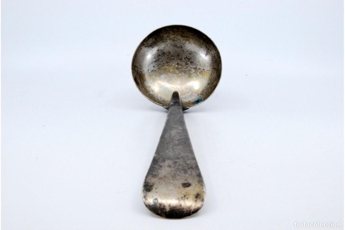 Antig&uuml;edades: Cuchar&oacute;n de sopa de plata - Foto 5