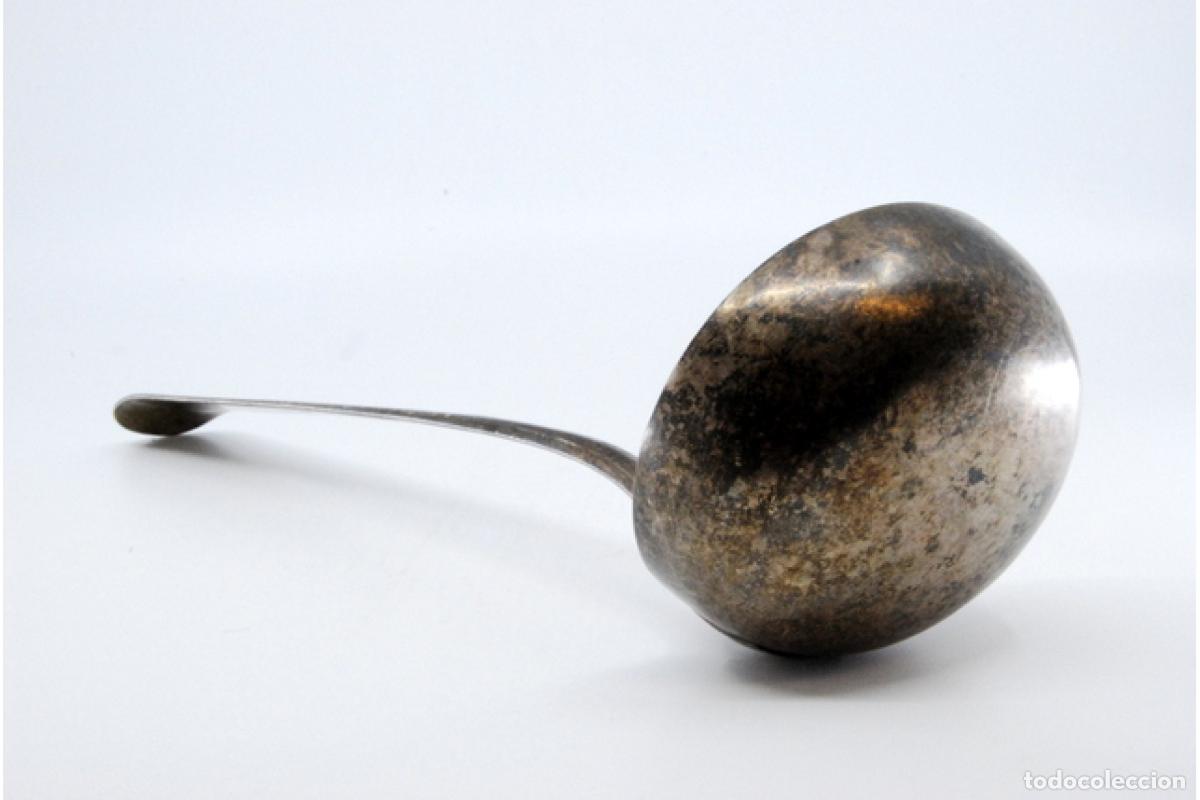 Antig&uuml;edades: Cuchar&oacute;n de sopa de plata - Foto 6