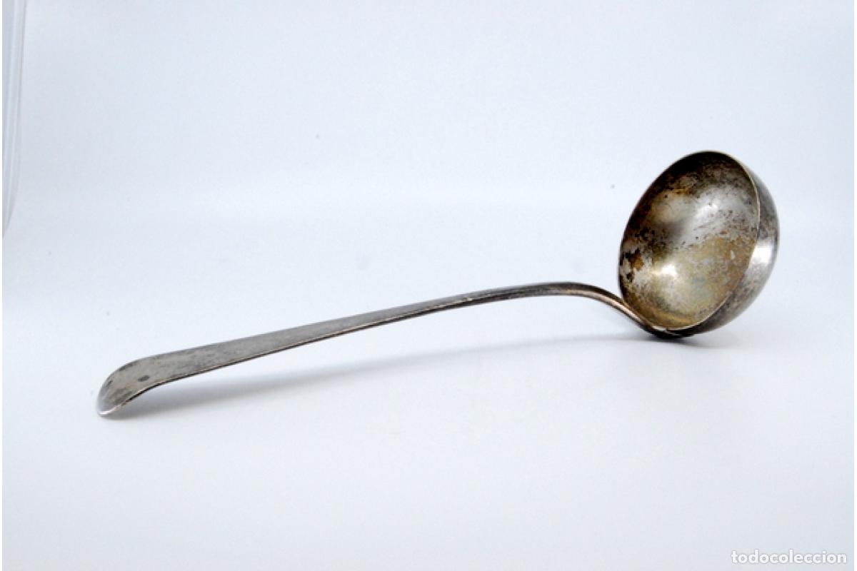 Antig&uuml;edades: Cuchar&oacute;n de sopa de plata - Foto 7