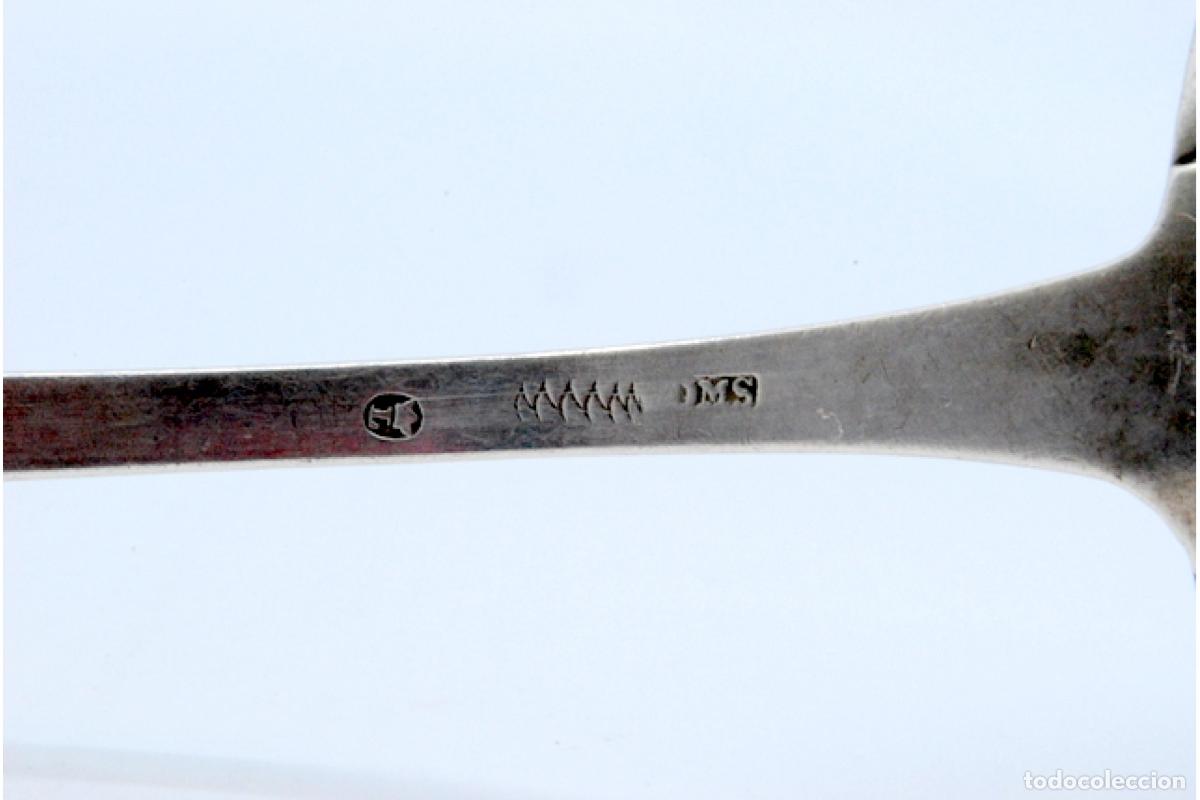 Antig&uuml;edades: Cuchar&oacute;n de sopa de plata - Foto 8