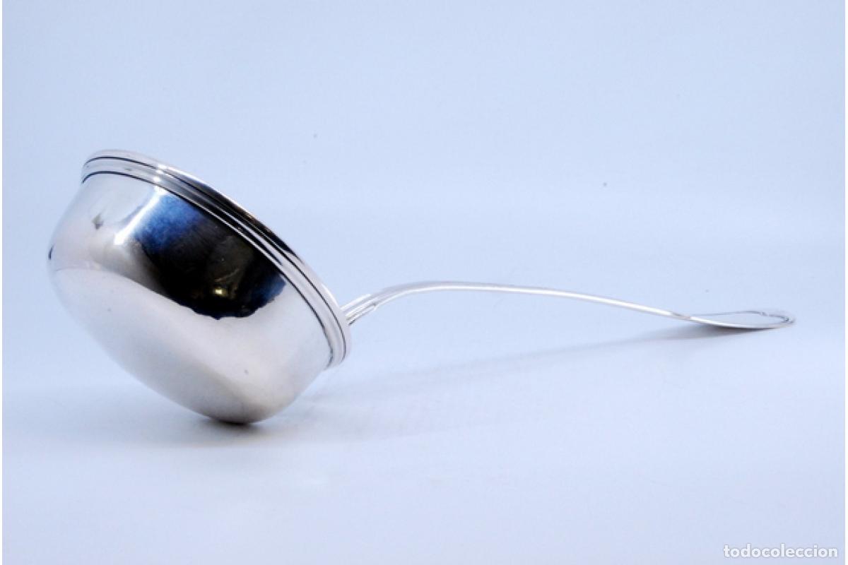 Antig&uuml;edades: Cuchar&oacute;n de sopa de plata - Foto 3