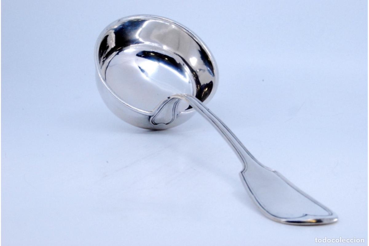 Antig&uuml;edades: Cuchar&oacute;n de sopa de plata - Foto 4