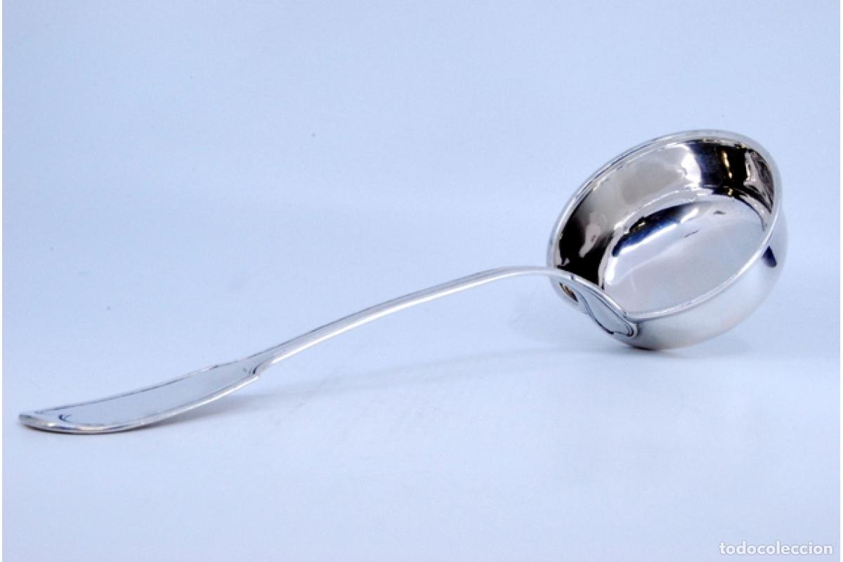 Antig&uuml;edades: Cuchar&oacute;n de sopa de plata - Foto 5