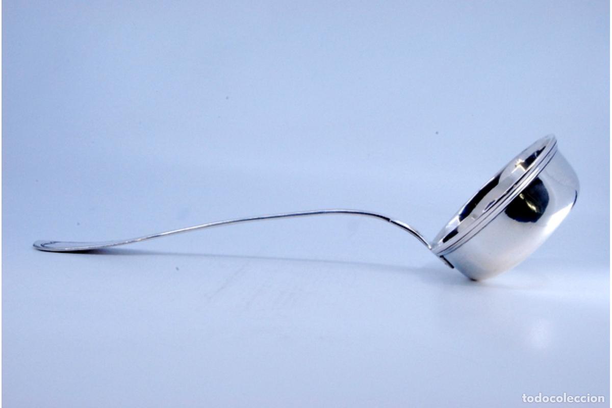Antig&uuml;edades: Cuchar&oacute;n de sopa de plata - Foto 6