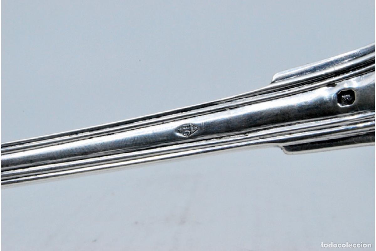 Antig&uuml;edades: Cuchar&oacute;n de sopa de plata - Foto 5