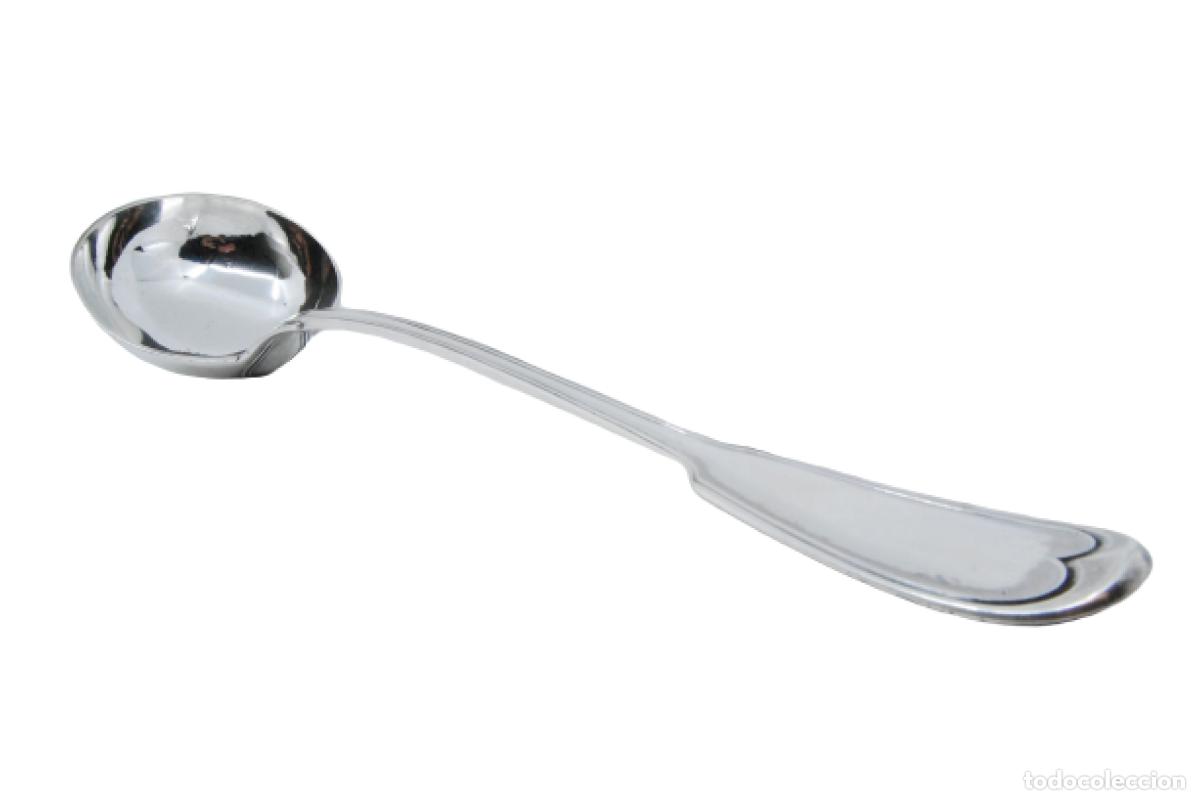 Antig&uuml;edades: Cuchar&oacute;n de sopa de plata - Foto 1