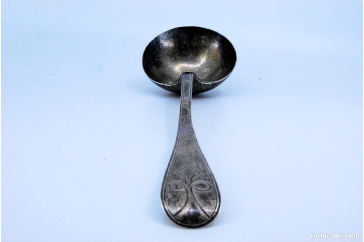 Antig&uuml;edades: Cuchar&oacute;n de sopa de plata - Foto 8
