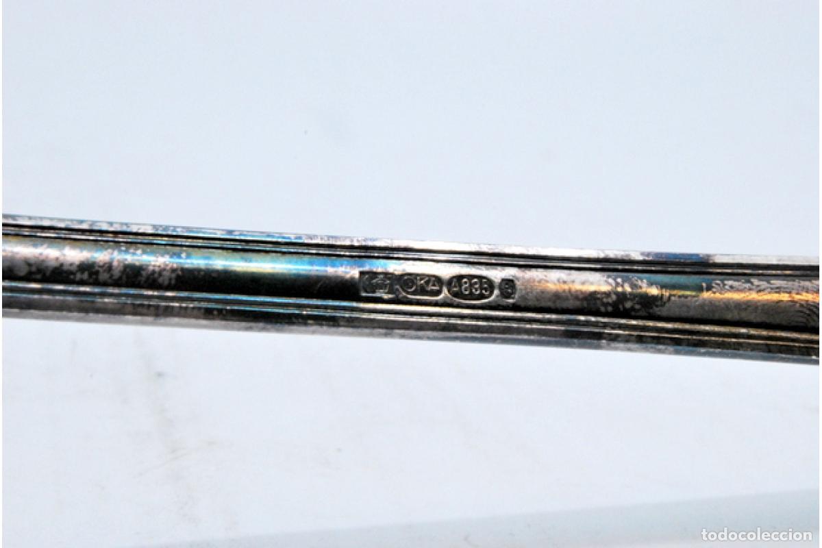 Antig&uuml;edades: Cuchar&oacute;n de sopa de plata - Foto 5