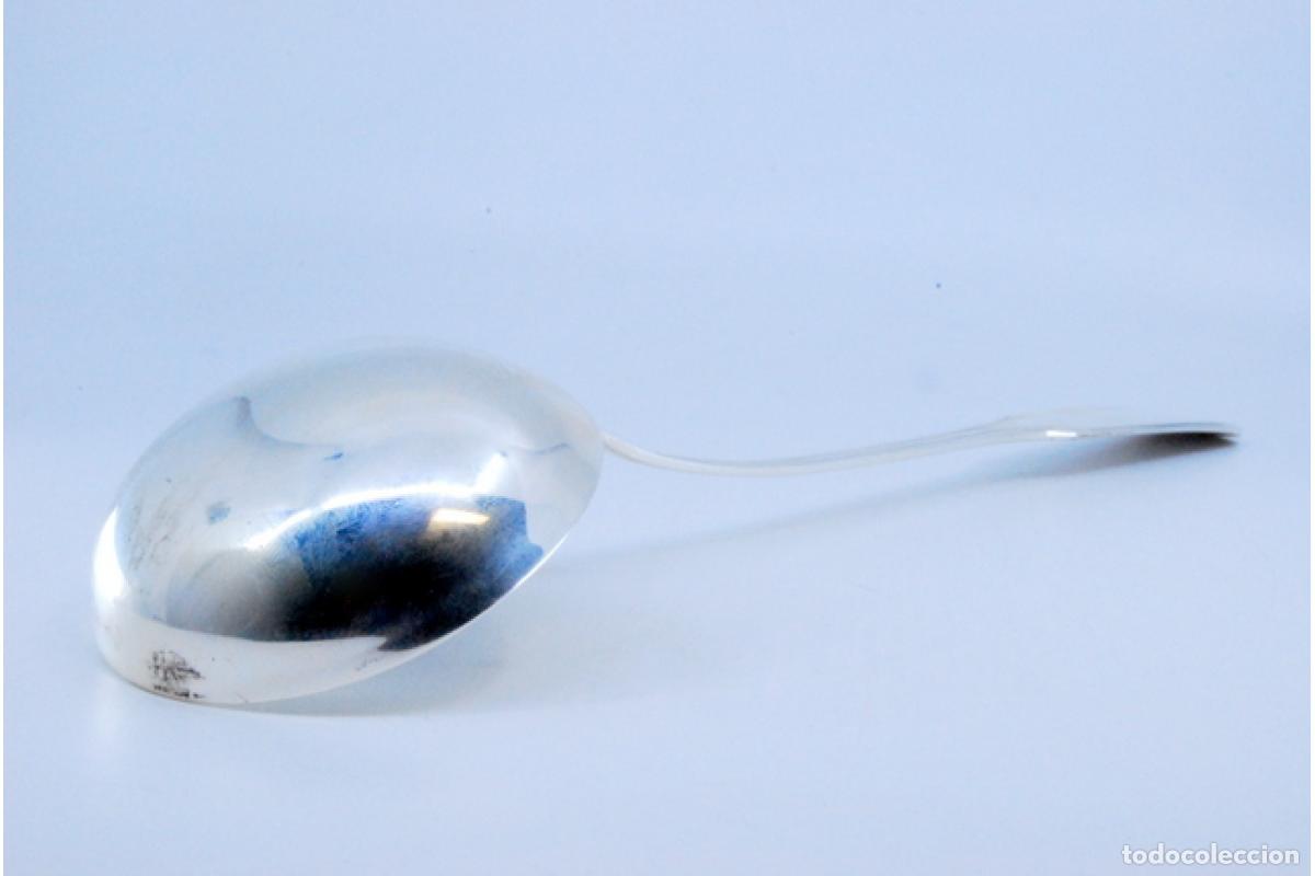 Antig&uuml;edades: Cuchar&oacute;n de sopa de plata - Foto 5