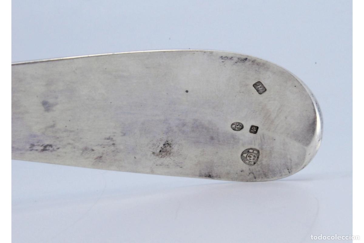 Antig&uuml;edades: Cuchar&oacute;n de sopa de plata - Foto 3