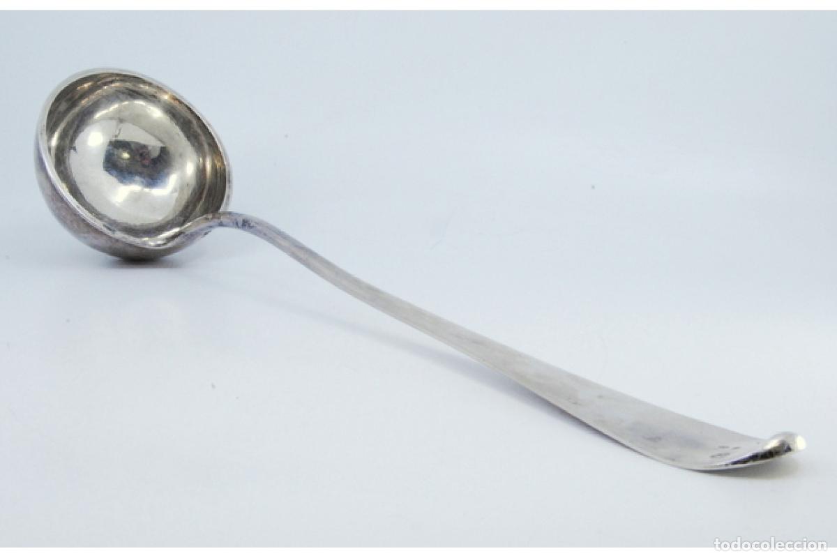 Antig&uuml;edades: Cuchar&oacute;n de sopa de plata - Foto 7