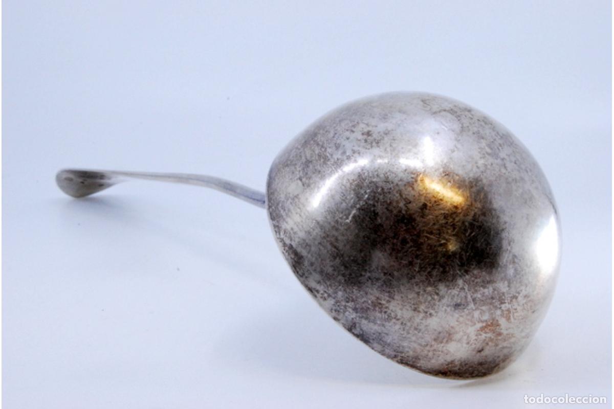 Antig&uuml;edades: Cuchar&oacute;n de sopa de plata - Foto 8