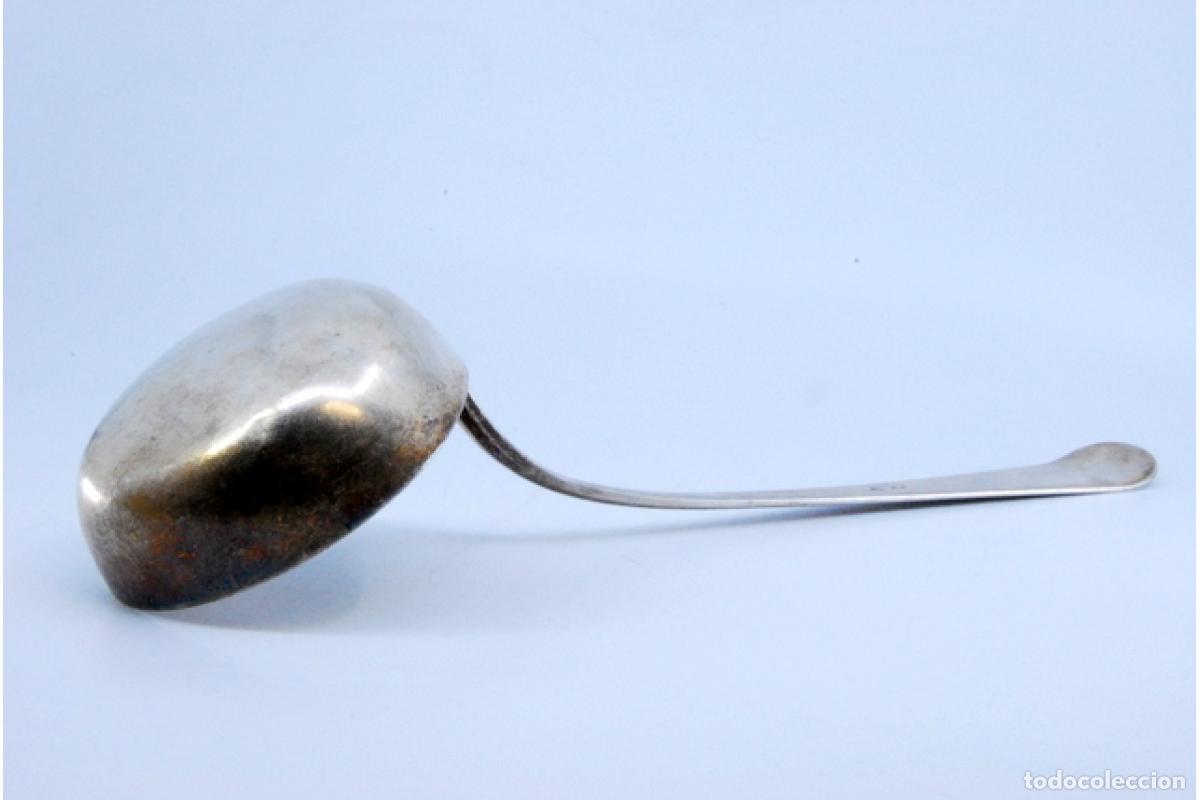 Antig&uuml;edades: Cuchar&oacute;n de sopa de plata - Foto 5