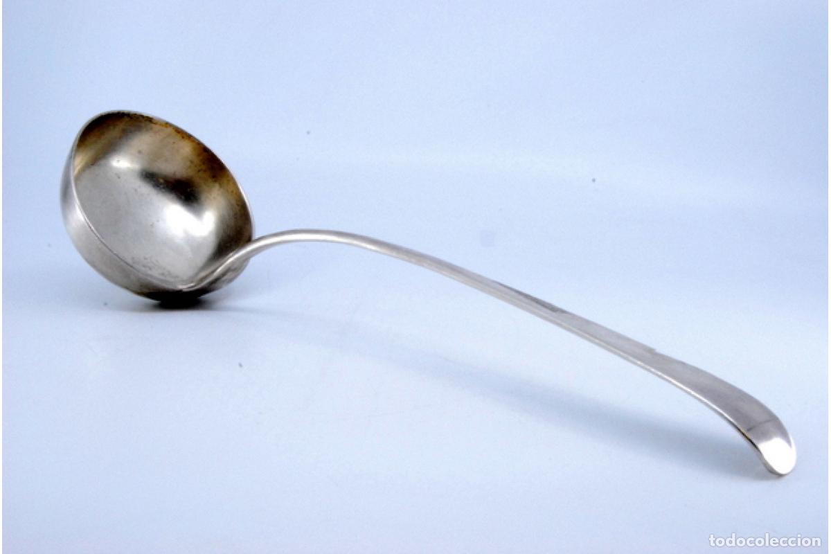 Antig&uuml;edades: Cuchar&oacute;n de sopa de plata - Foto 8