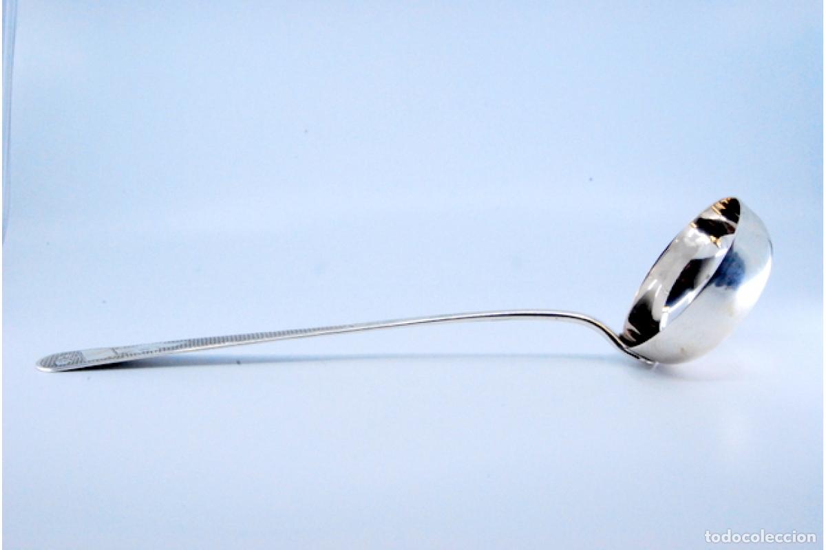 Antig&uuml;edades: Cuchar&oacute;n de sopa de plata - Foto 6
