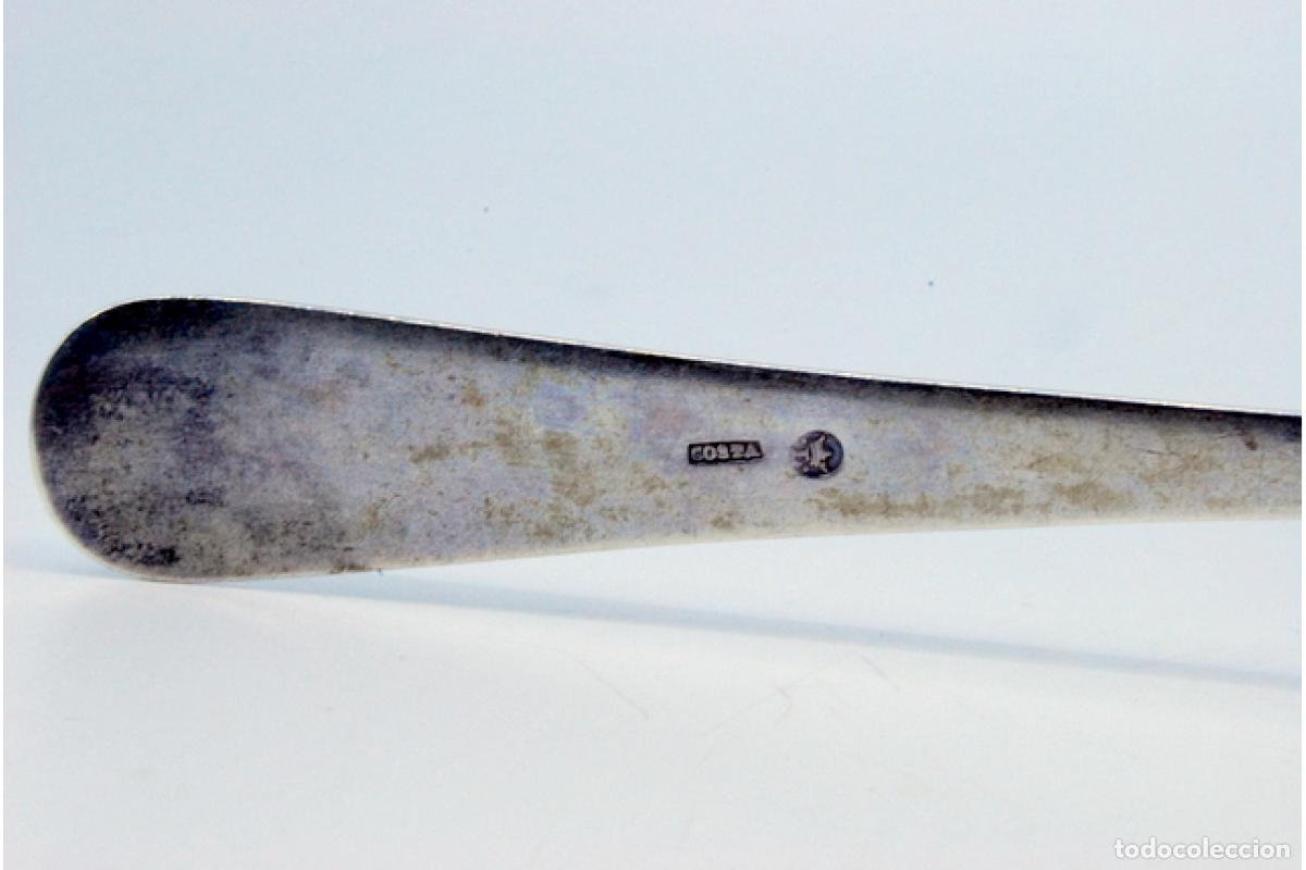 Antig&uuml;edades: Cuchara de plata para servir arroz - Foto 2