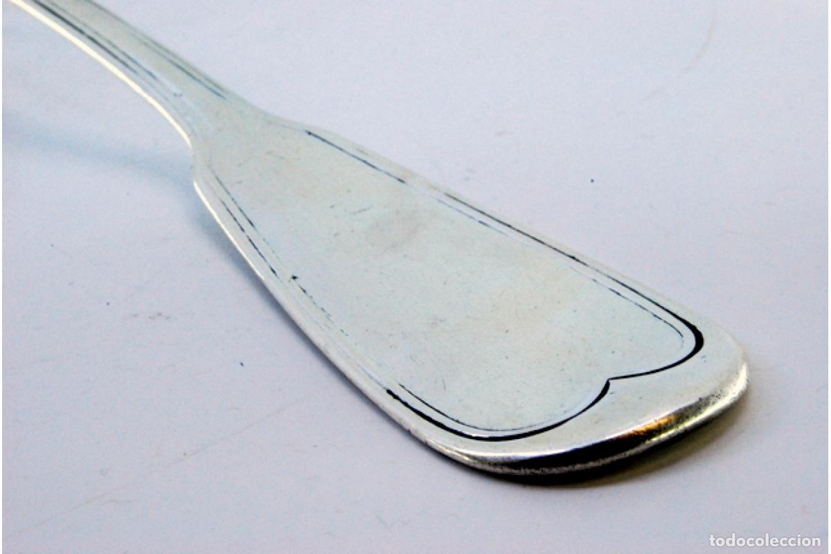 Antig&uuml;edades: Cuchar&oacute;n de sopa de plata - Foto 5