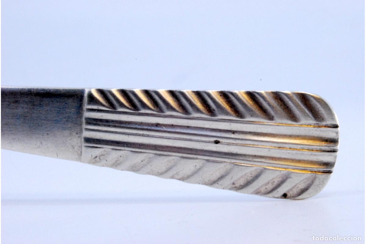 Antig&uuml;edades: Cuchar&oacute;n de sopa de plata - Foto 2