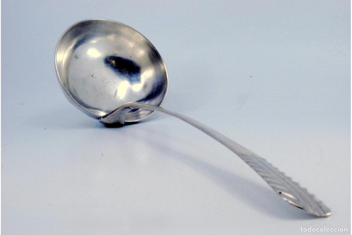 Antig&uuml;edades: Cuchar&oacute;n de sopa de plata - Foto 8