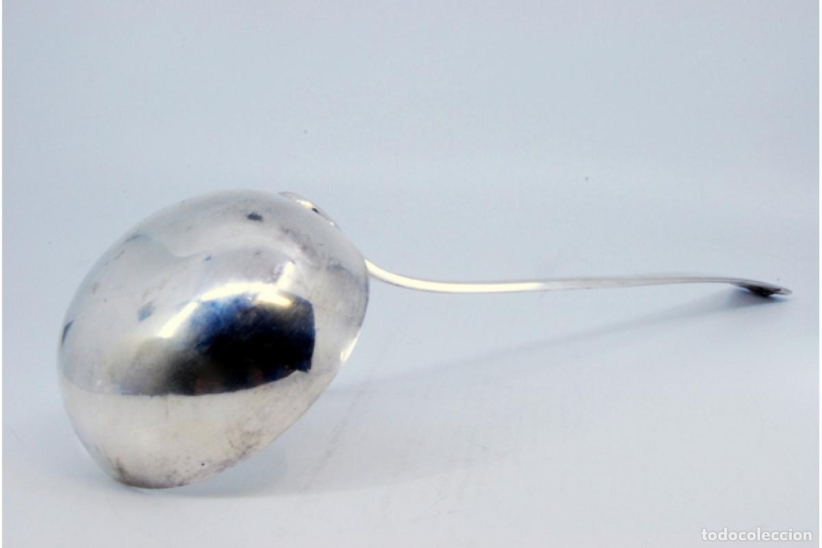 Antig&uuml;edades: Cuchar&oacute;n de sopa de plata - Foto 5