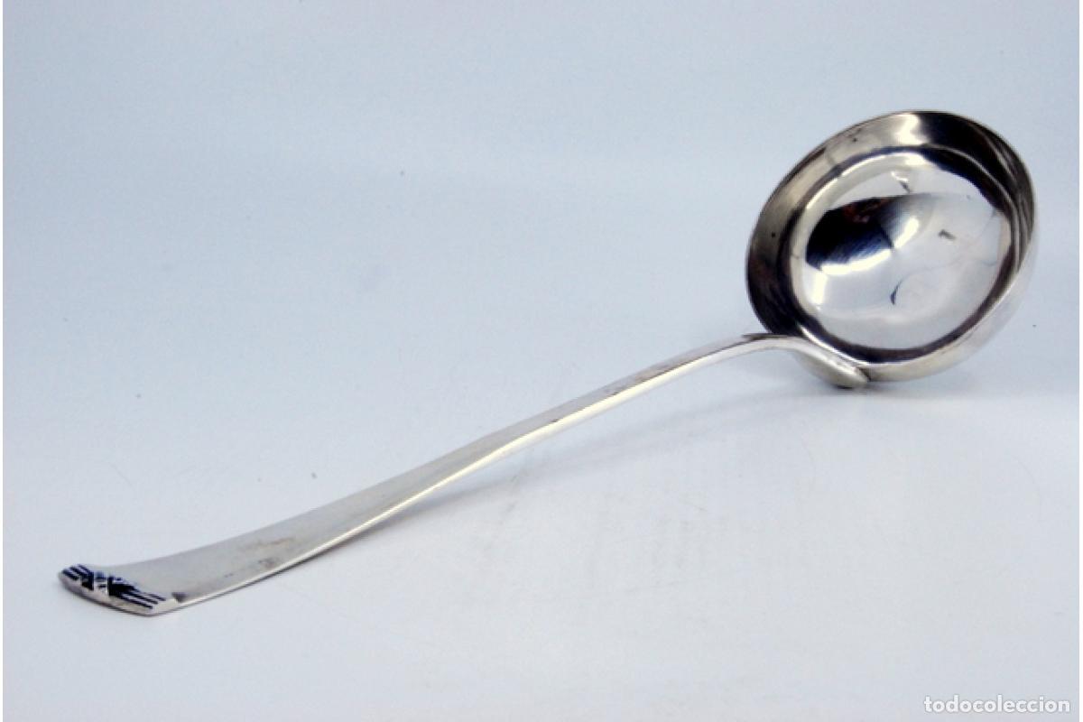 Antig&uuml;edades: Cuchar&oacute;n de sopa de plata - Foto 9