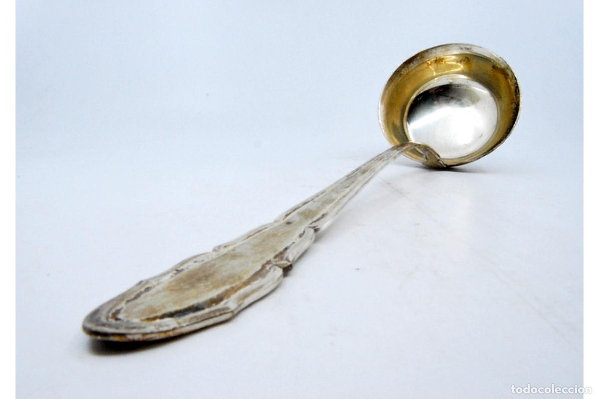 Antig&uuml;edades: Cuchar&oacute;n de sopa de plata - Foto 4