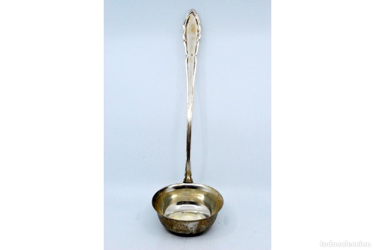Antig&uuml;edades: Cuchar&oacute;n de sopa de plata - Foto 5