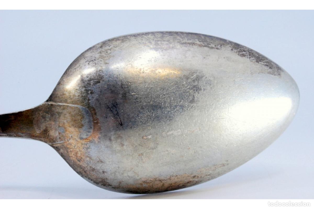 Antig&uuml;edades: Cuchara de plata para servir arroz - Foto 3