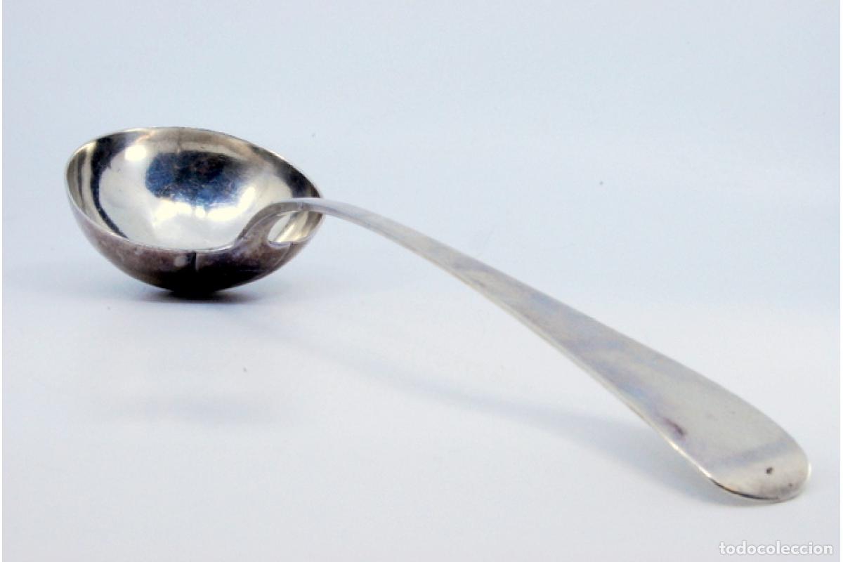 Antig&uuml;edades: Cuchar&oacute;n de sopa de plata - Foto 4