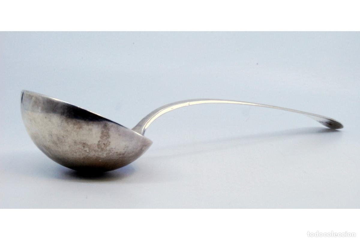 Antig&uuml;edades: Cuchar&oacute;n de sopa de plata - Foto 5