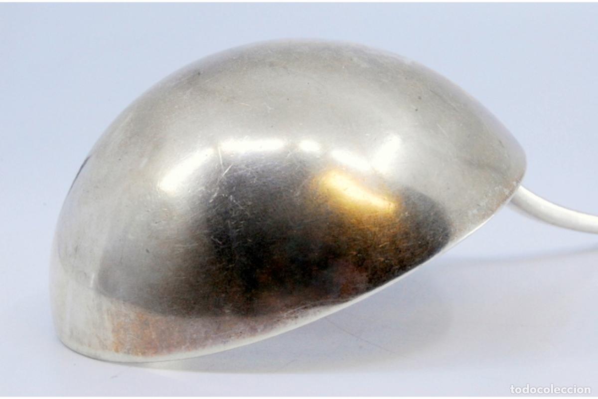 Antig&uuml;edades: Cuchar&oacute;n de sopa de plata - Foto 6