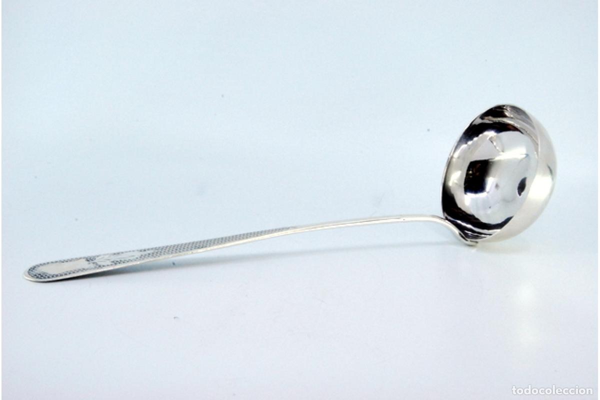 Antig&uuml;edades: Cuchar&oacute;n de sopa de plata - Foto 6