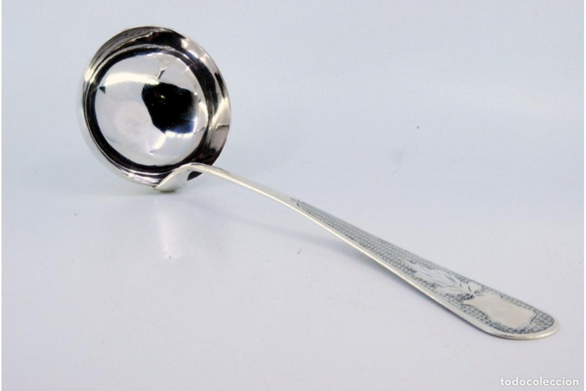Antig&uuml;edades: Cuchar&oacute;n de sopa de plata - Foto 7