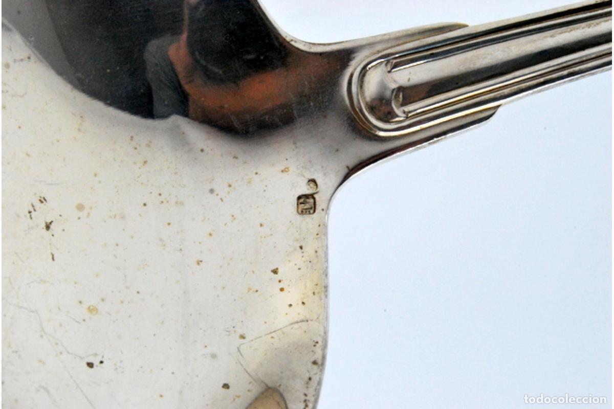 Antig&uuml;edades: Cuchar&oacute;n de sopa de plata - Foto 5